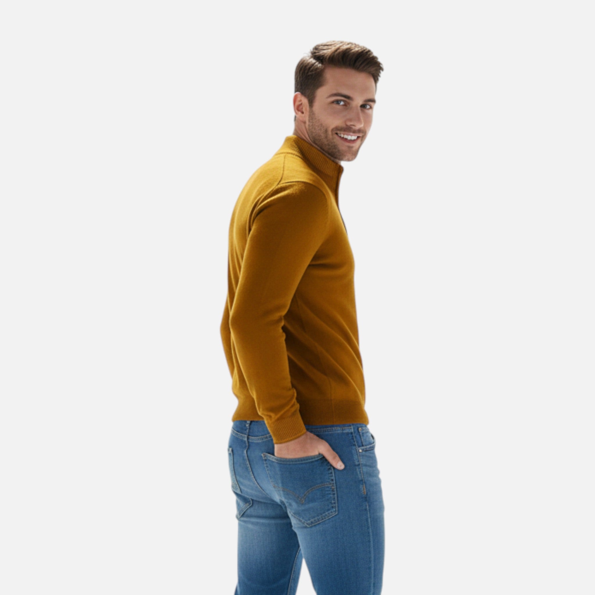 Aureli Paris | Pull Homme Col V en Cachemire