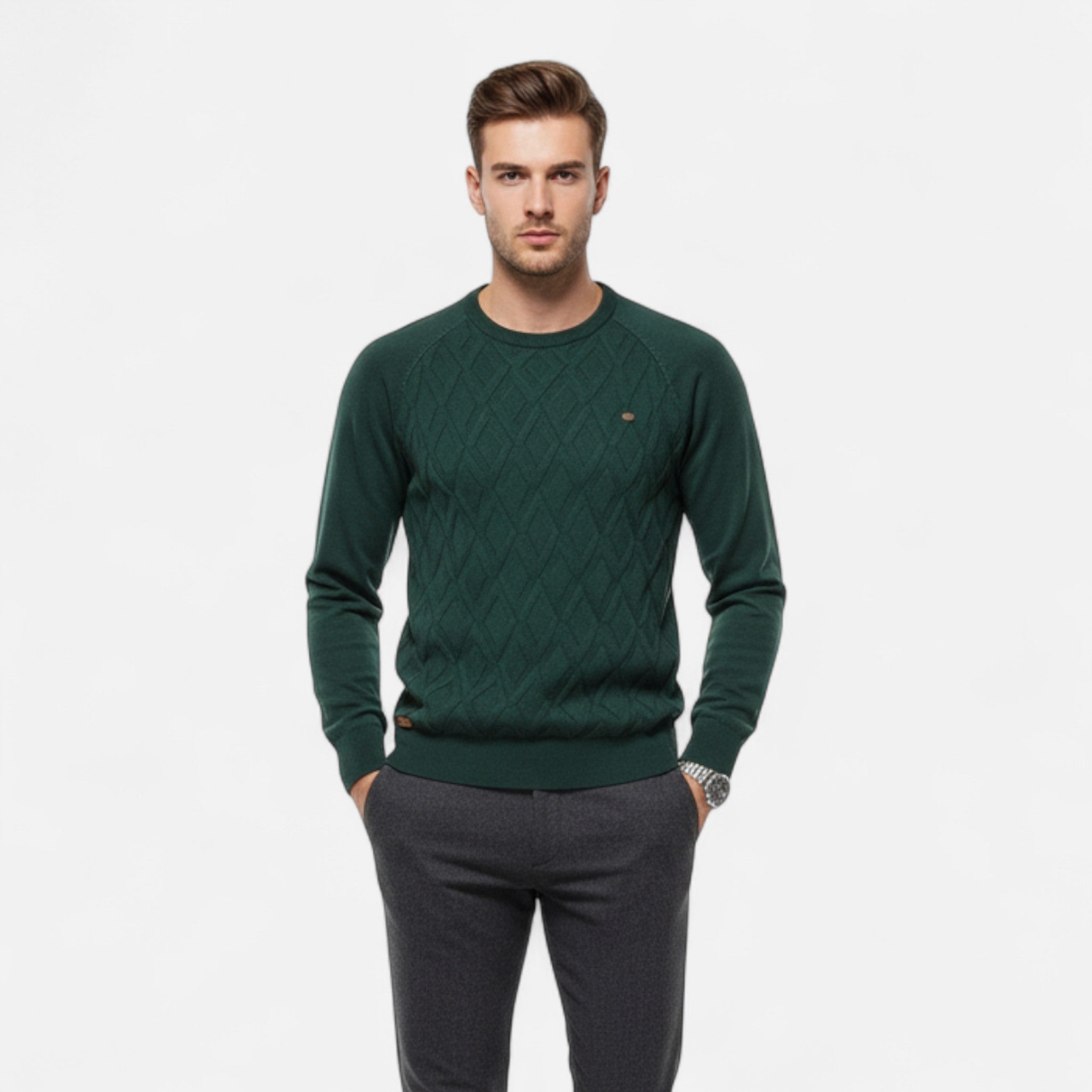 Aureli Paris | Pull Homme Col Rond Classique