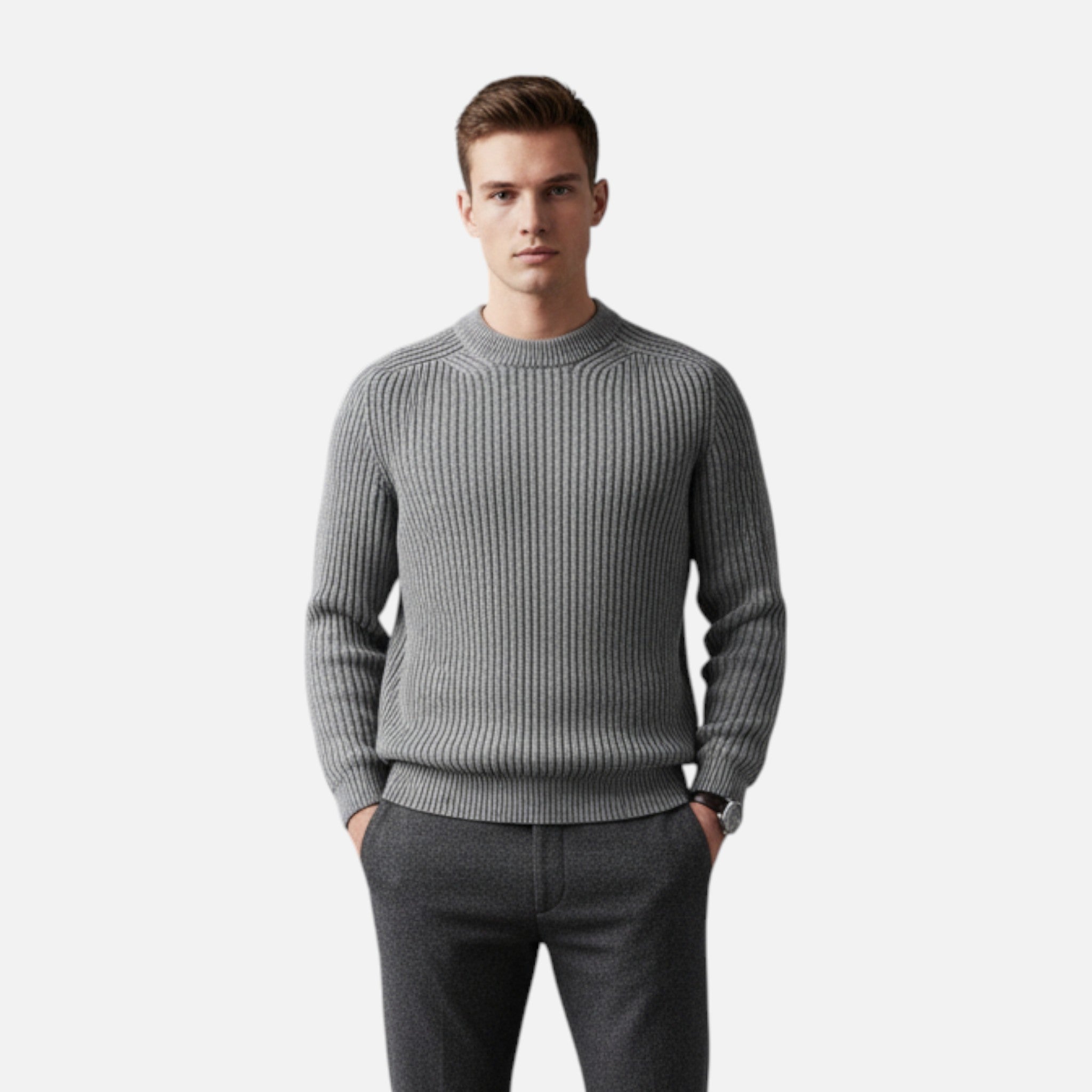 Aureli Paris | Pull Homme Tricot Graphique Vintage Américain