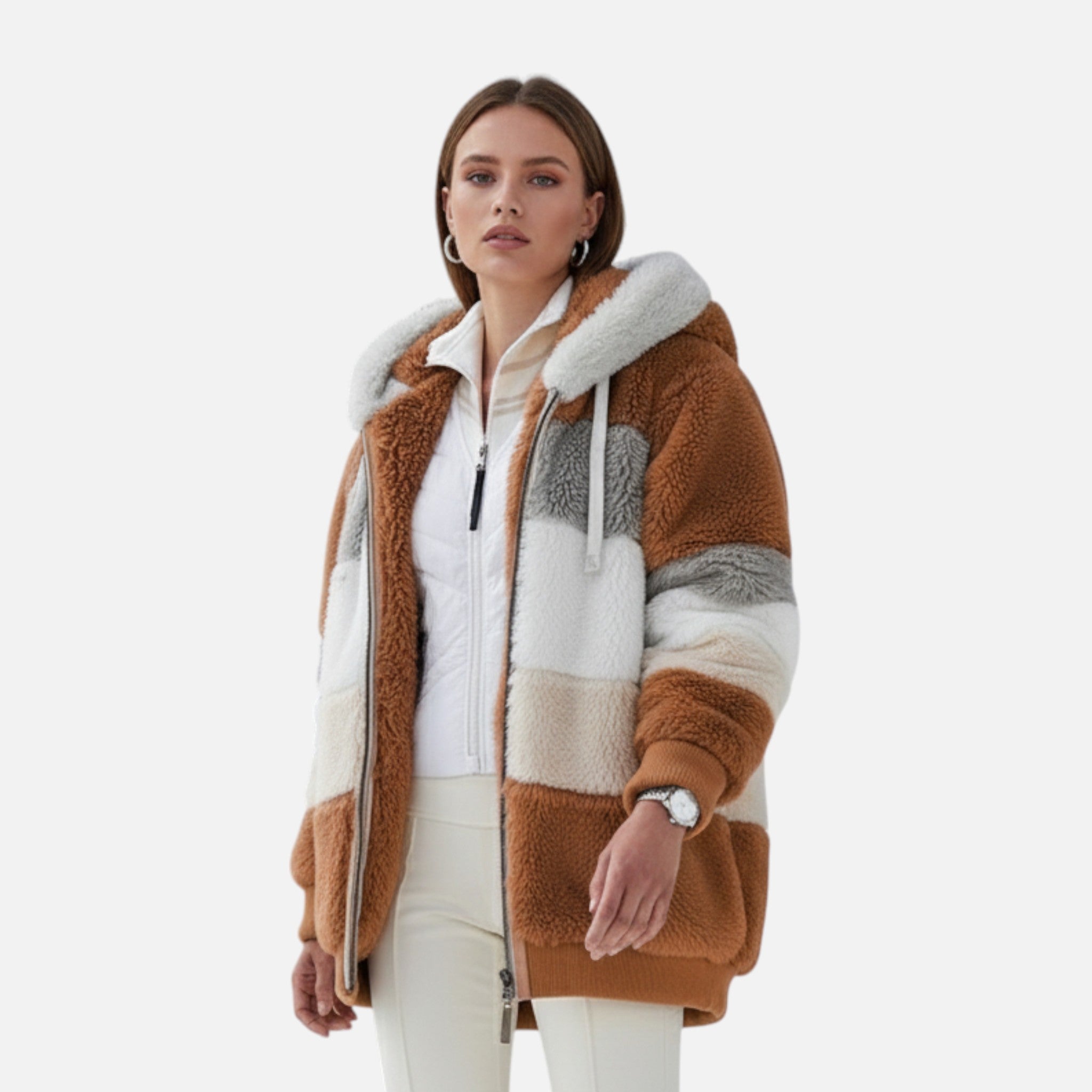 Aureli Paris | Veste Femme Oversize Hiver Douceur Luxe