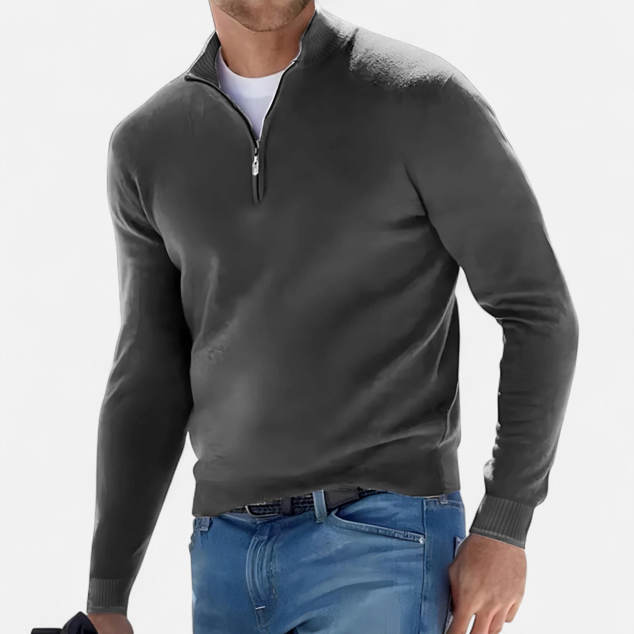 Aureli Paris | Pull Homme Col V en Cachemire