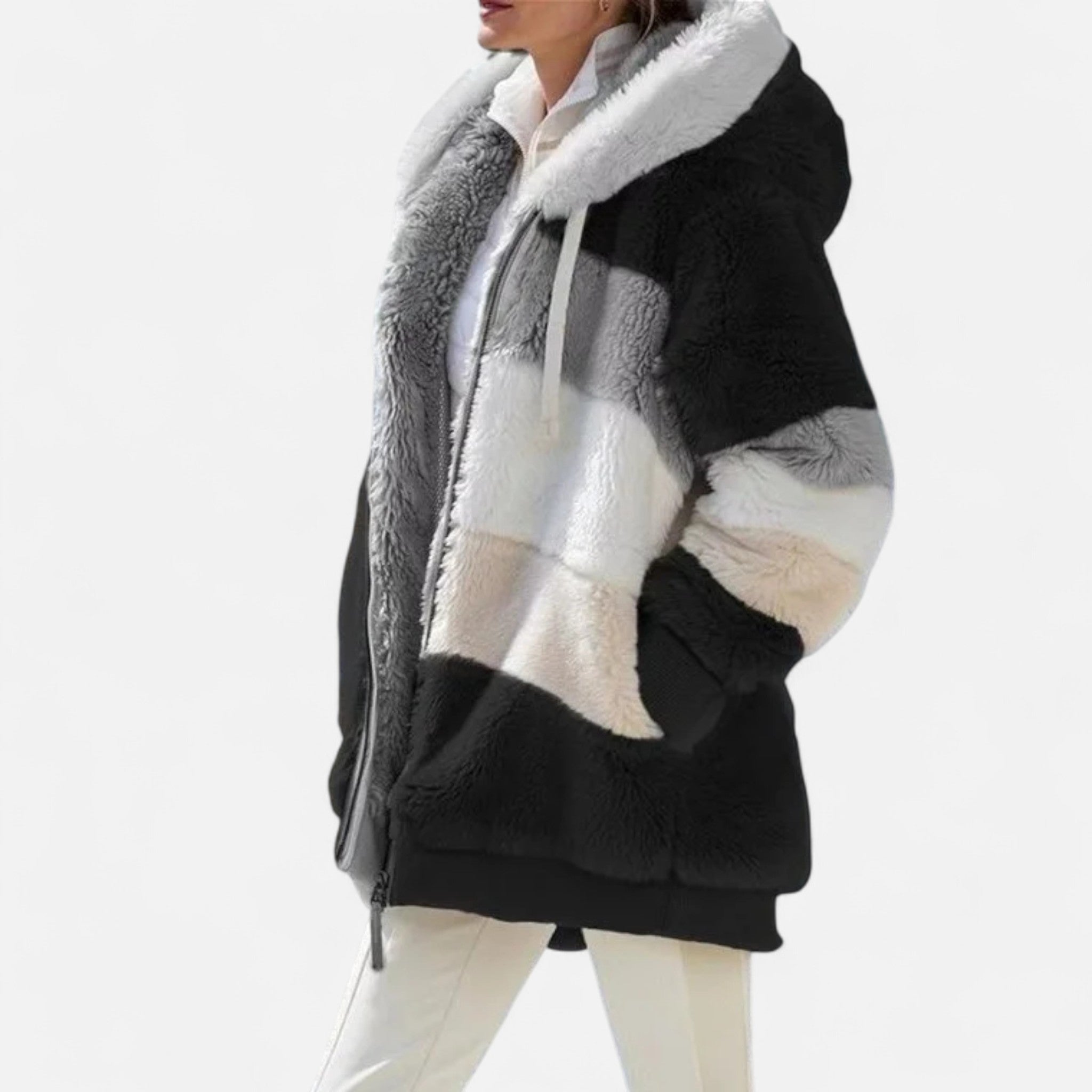 Aureli Paris | Veste Femme Oversize Hiver Douceur Luxe