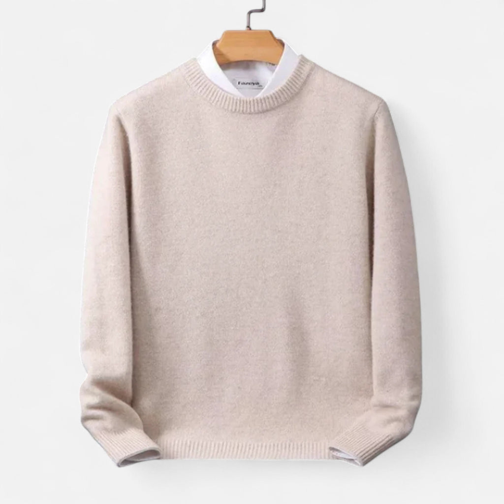 Aureli Paris | Pull Homme Col Rond Cachemire Oversize