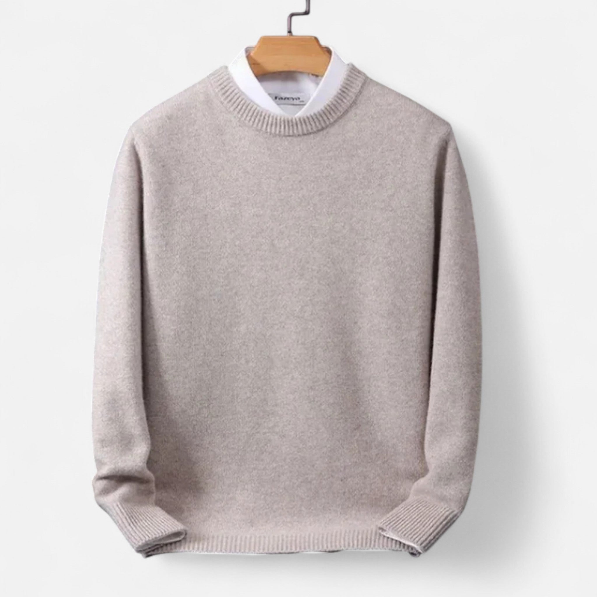 Aureli Paris | Pull Homme Col Rond Cachemire Oversize