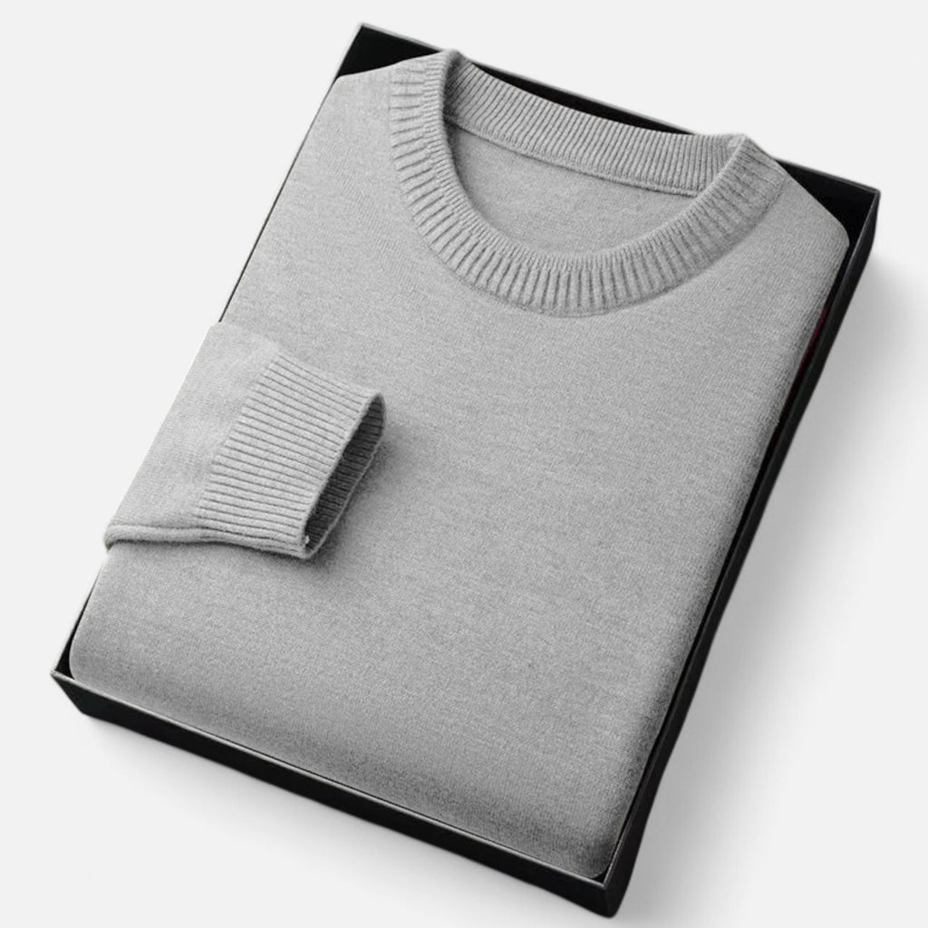 Aureli Paris | Pull Homme Col Rond Maille Premium