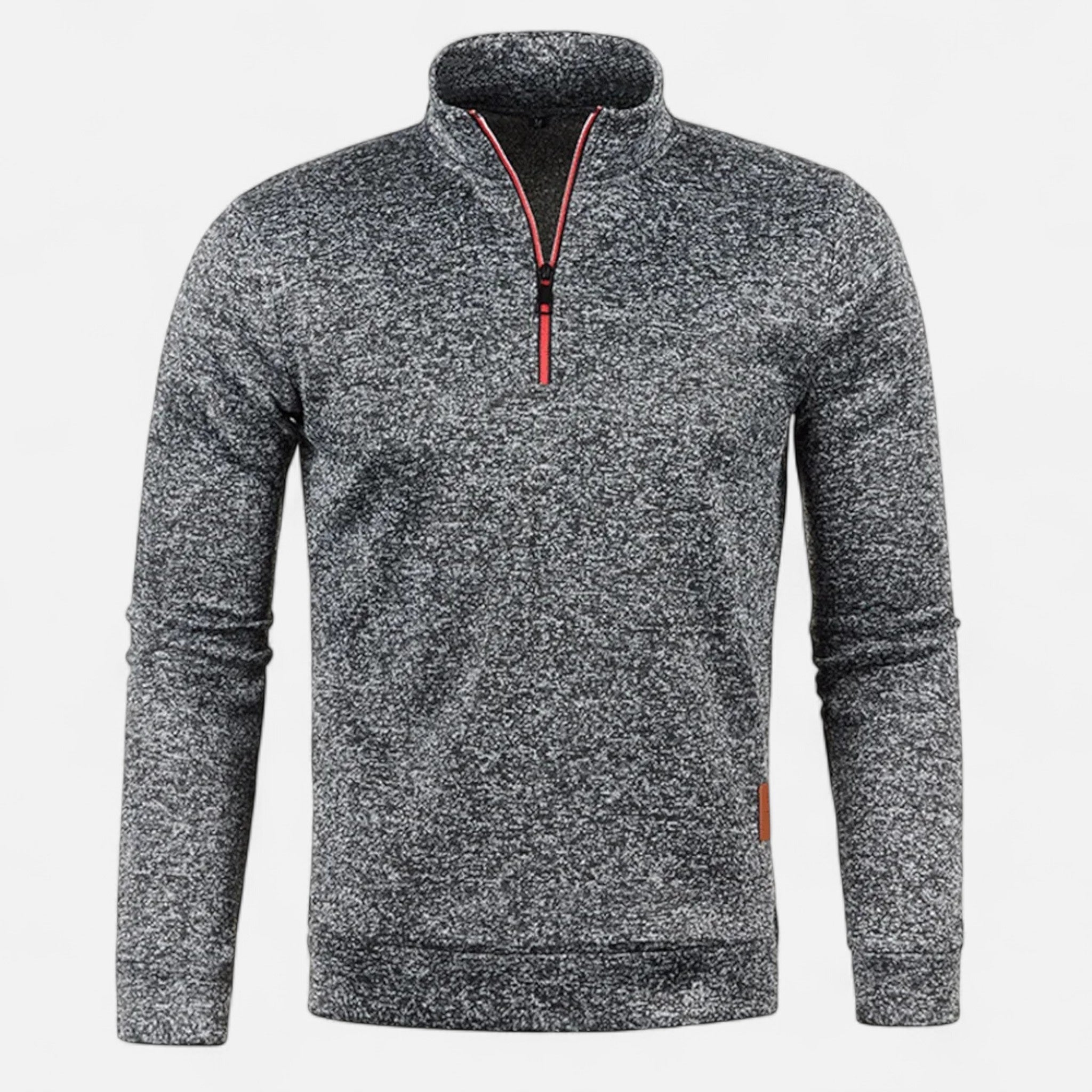 Aureli Paris | Pull Homme Demi-Zip Laine Épaisse