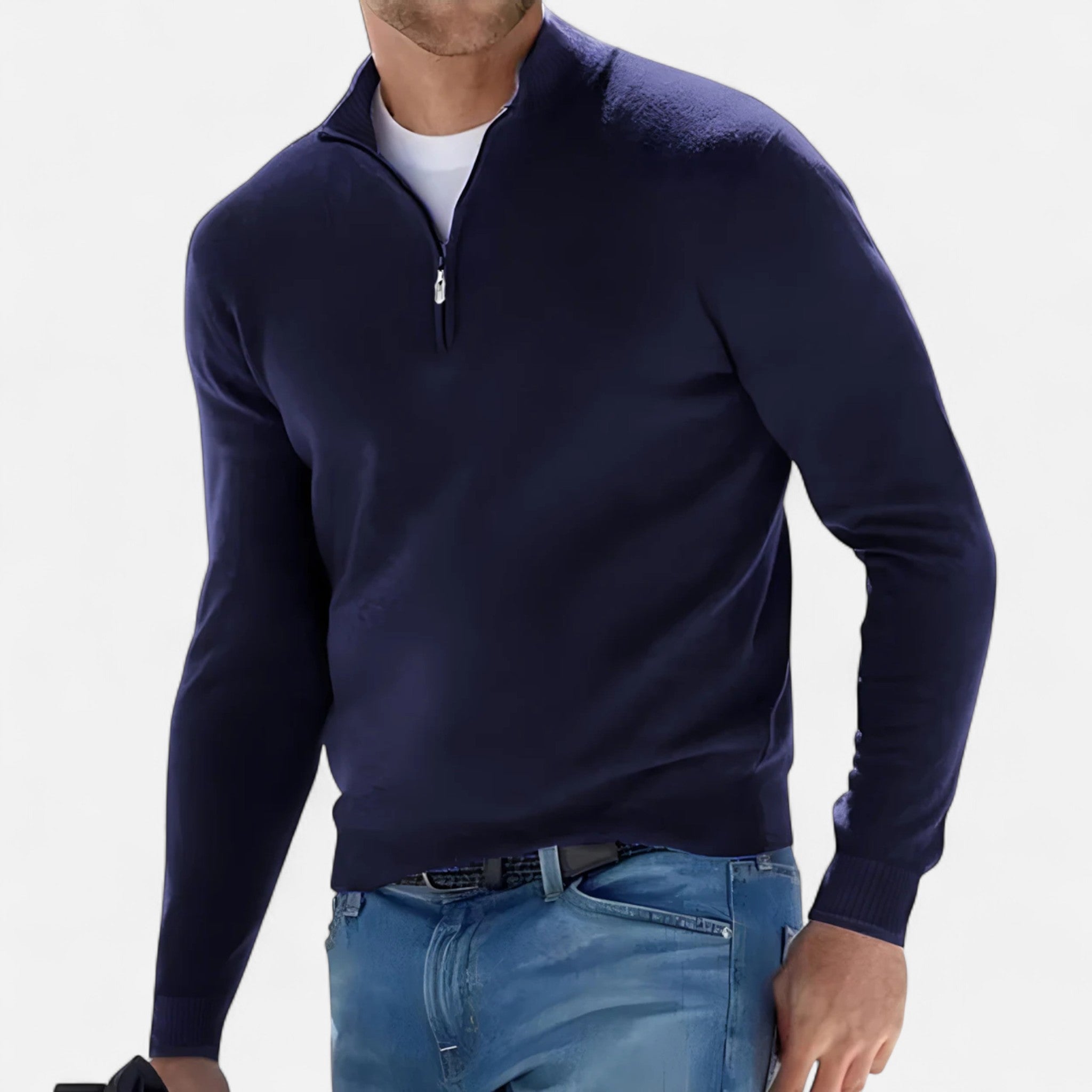 Aureli Paris | Pull Homme Col V en Cachemire
