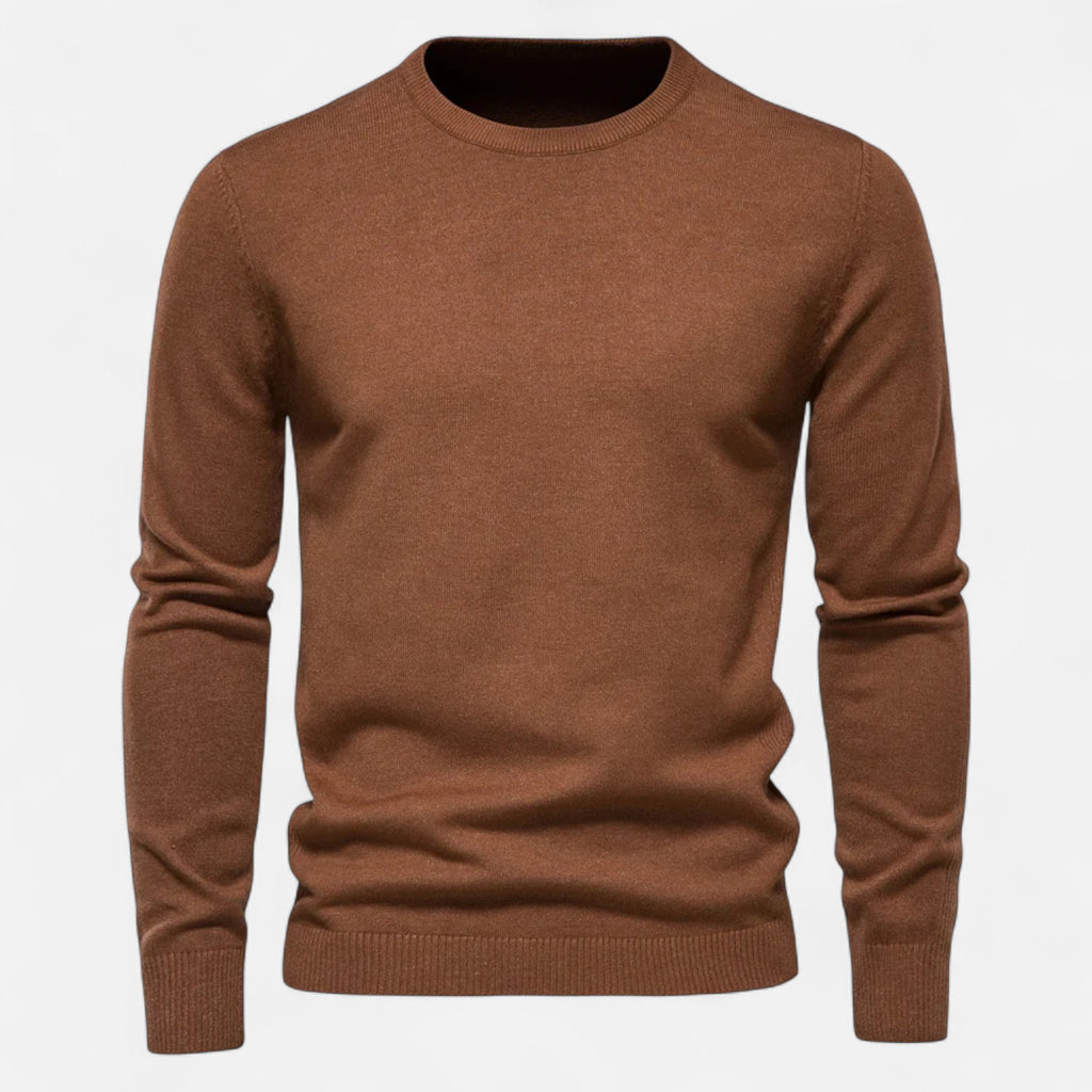 Aureli Paris | Pull Homme Col Rond Laine Épaisse