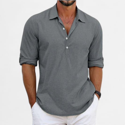 Aurelien Class | Chemise Décontractée pour Homme – Élégance Naturelle, Confort Quotidien